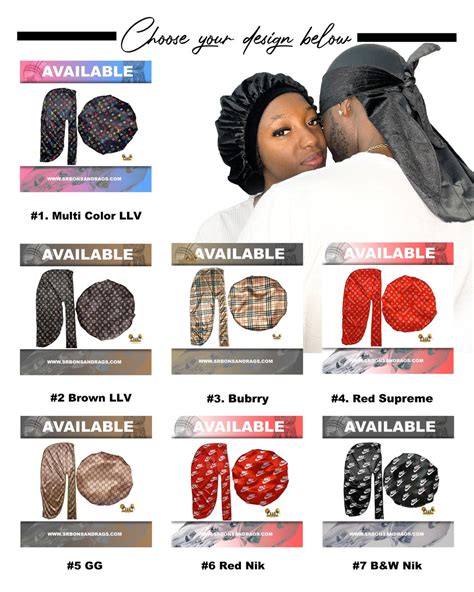 bonnets and durags website.